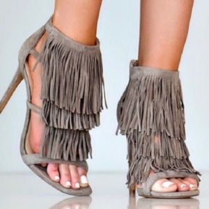 BLOGGER FAVORITE Steve Madden Fringe Heel